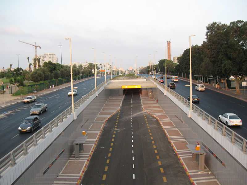 מסלול תחבורה ציבורית ציר ז'בוטינסקי